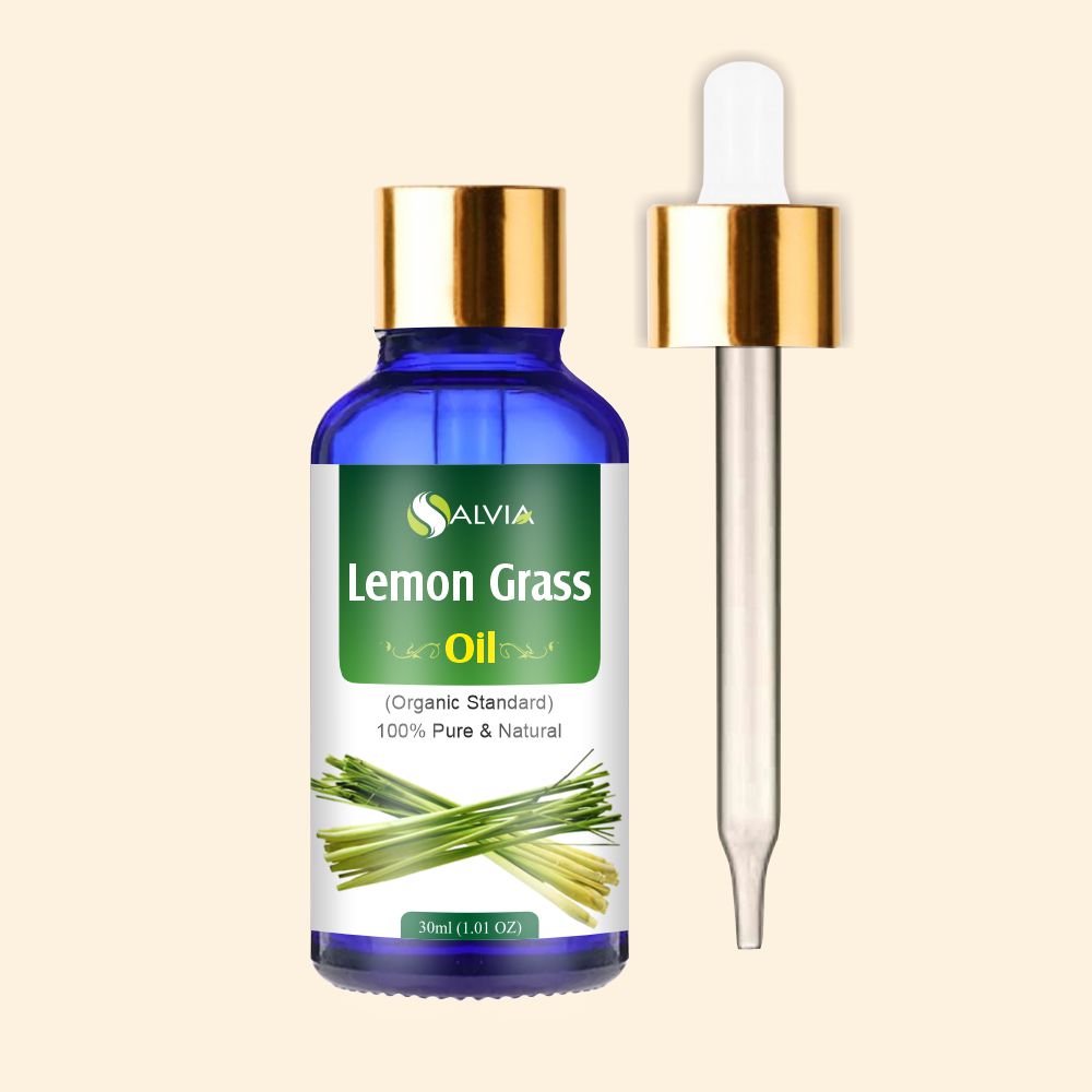 Salvia Organic Essential Oils Lemongrass Essential Oil Properties